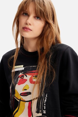 Sweat-shirt Desigual en noir