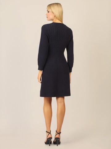 APART Knitted dress in Blue