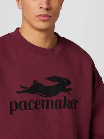 Pacemaker Sweatshirt 'Falk' i rød