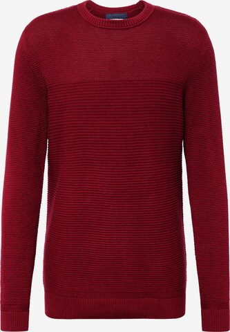 TOM TAILOR Sweater in Red: front