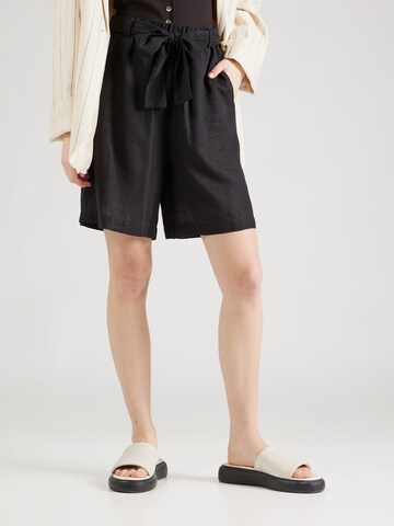 SELECTED FEMME - Loosefit Calças 'GULIA' em preto: frente