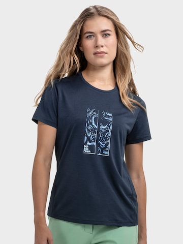 Schöffel Funktionsshirt 'CIRC Sulten' in Blau: Vorderseite