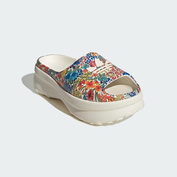 Mule 'Adifom Stan x Liberty London' ADIDAS ORIGINALS en blanc
