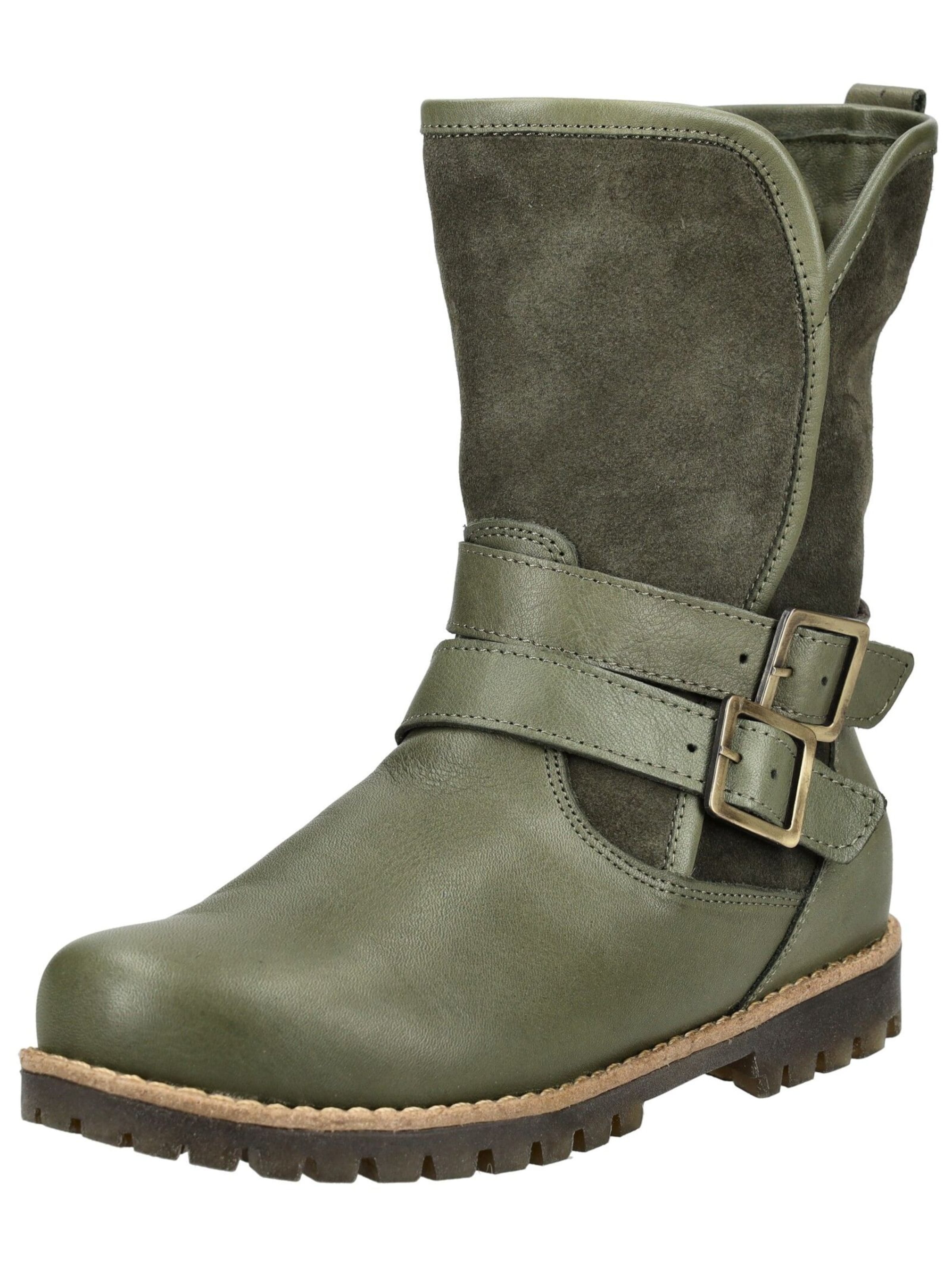 Stivale di ANDREA CONTI in verde: frontale