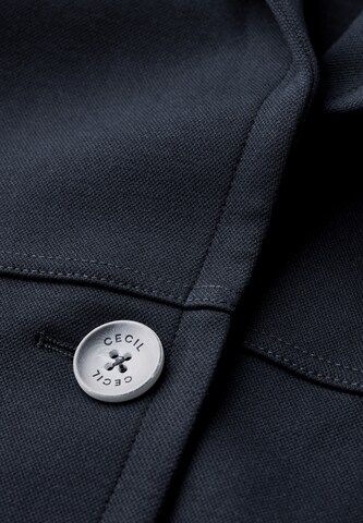 CECIL Jacke mit abnehmbarer Kapuze in Blau