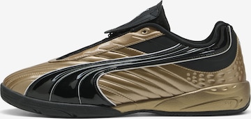PUMA Platform trainers 'V-S2 Goalgetter' in Gold: front