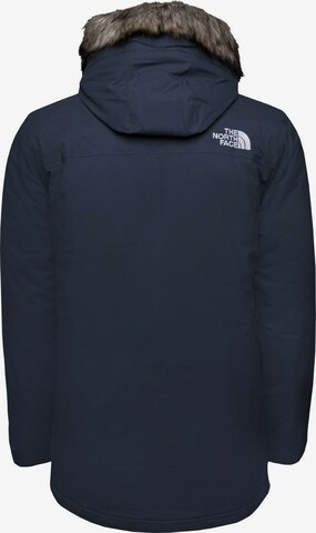 THE NORTH FACE Klasický střih Zimní bunda 'Zaneck' – modrá