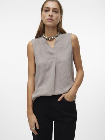 Chemisier 'VMElva' VERO MODA en gris