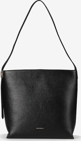 Sac bandoulière 'C-Me' Coccinelle en noir : devant