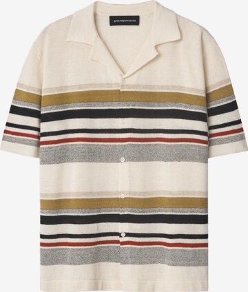 Adolfo Dominguez Shirt in Beige: voorkant