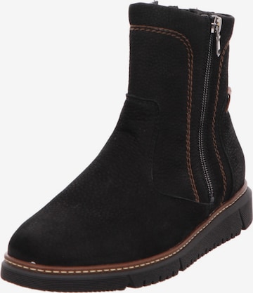 WALDLÄUFER Ankle Boots in Black: front