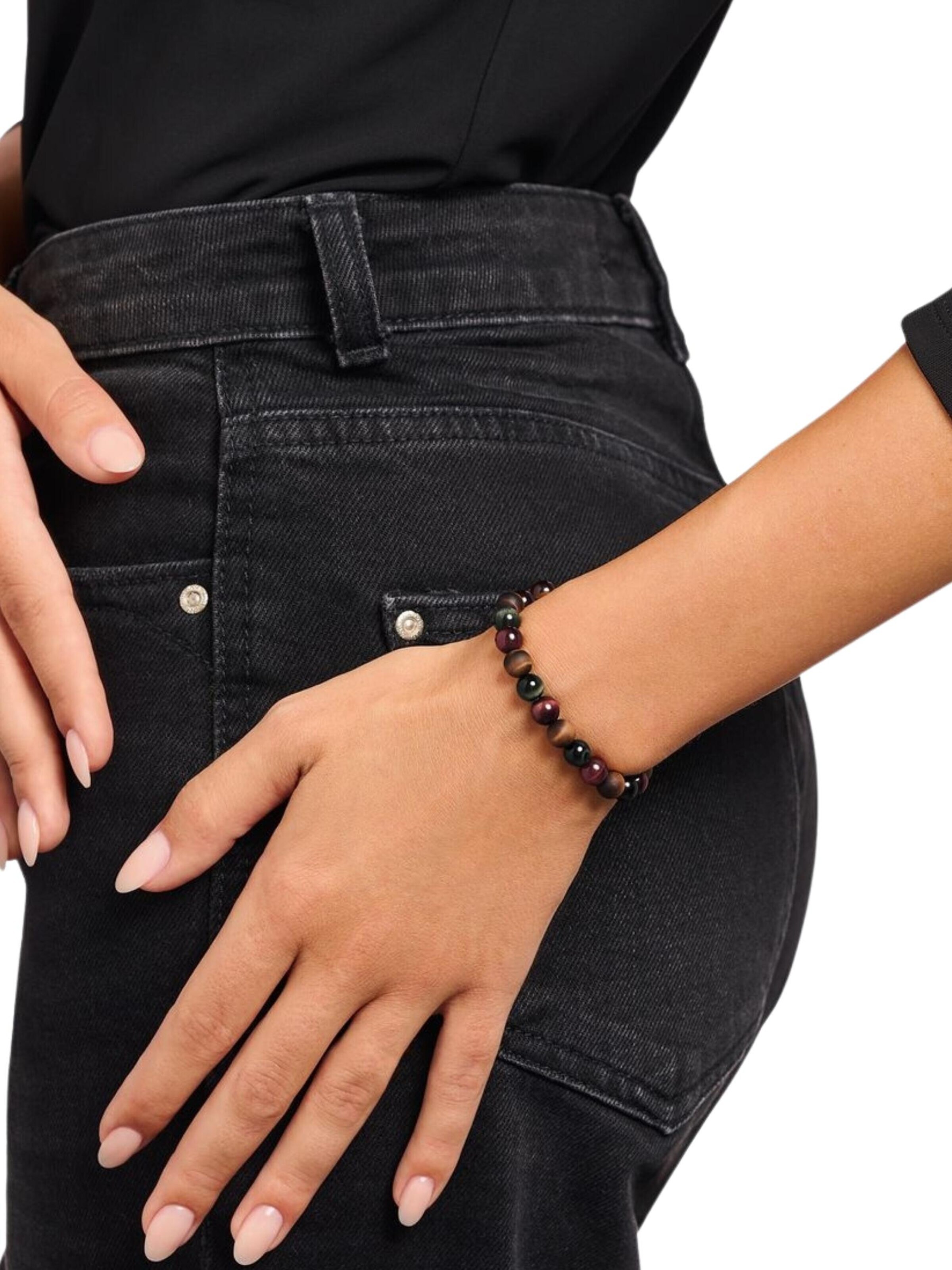 Bracelet 'Talisman' Thomas Sabo en marron : devant