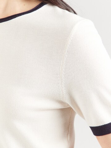 COMMA Pullover i hvid