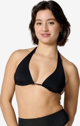 Moodies Undies Bikini top in Black: front