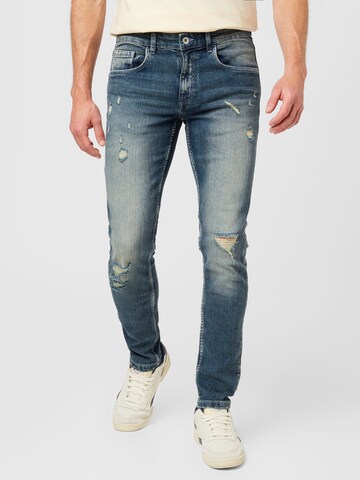 Redefined Rebel Slimfit Jeans 'Stockholm' in Blauw: voorkant