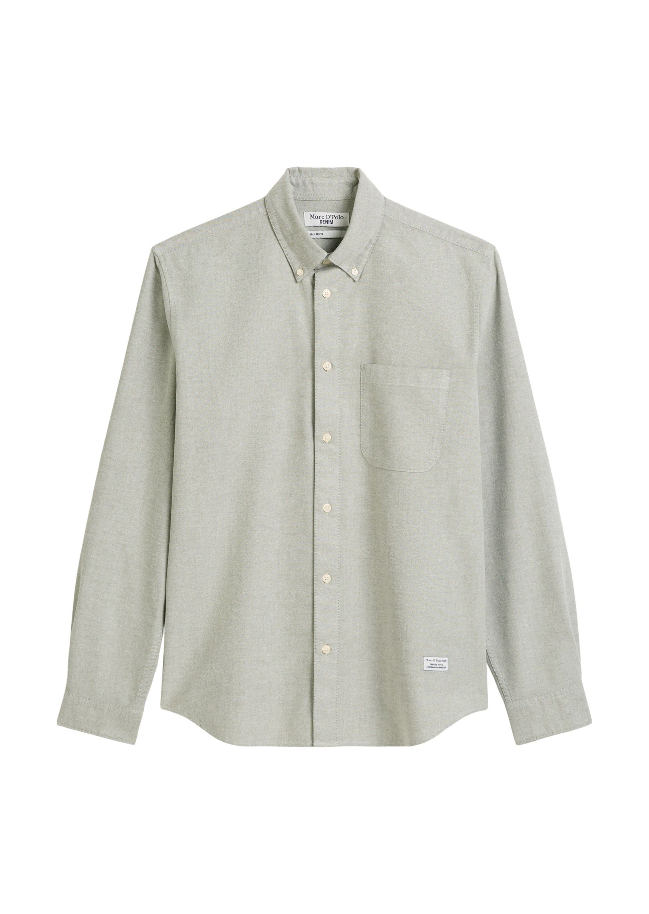 Marc O'Polo DENIM Regular fit Button Up Shirt in Green: front