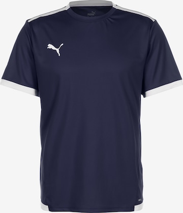 PUMA Performance Shirt 'TeamLiga' in Blue: front