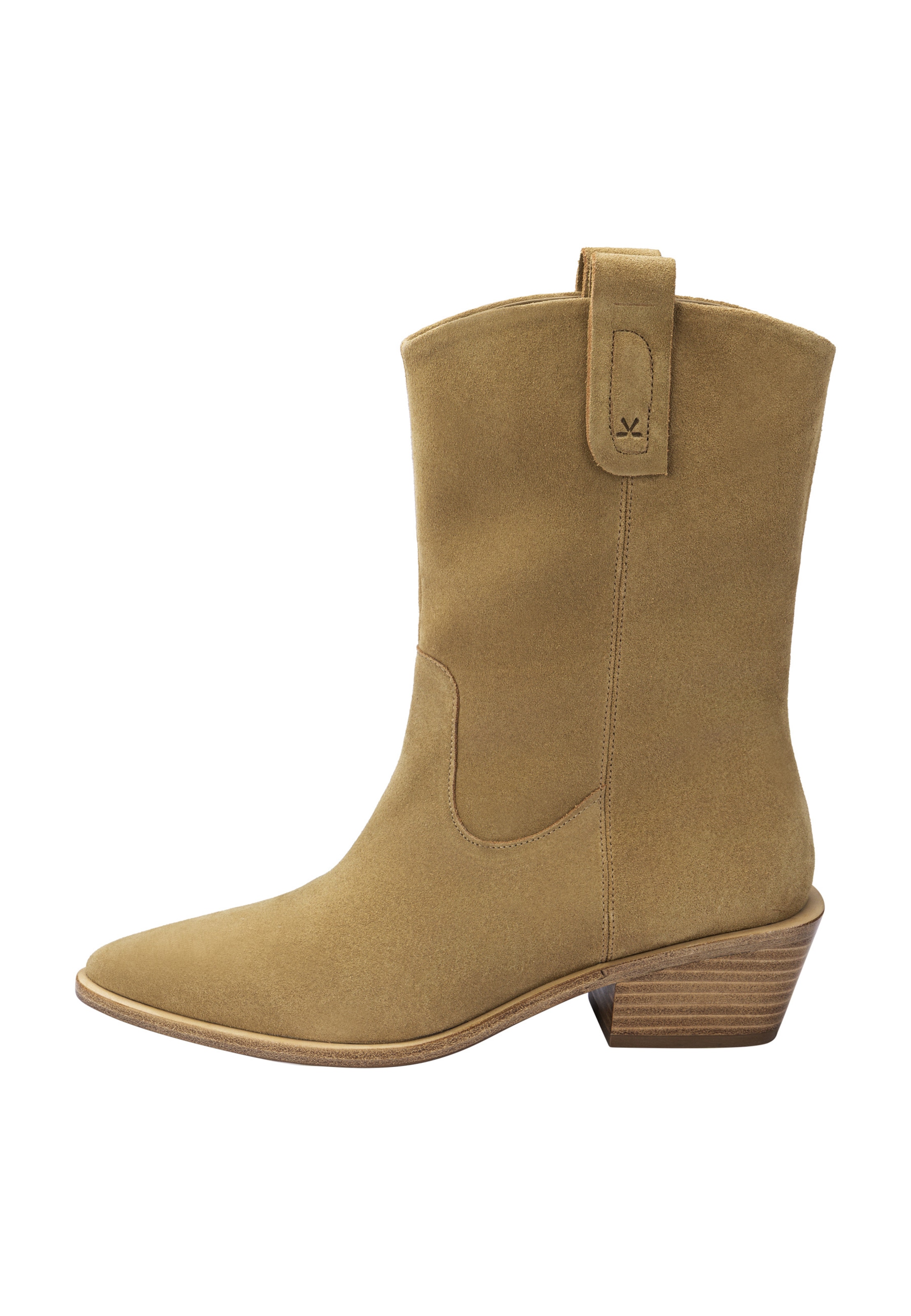 Bottes de cowboy LLOYD en beige : devant