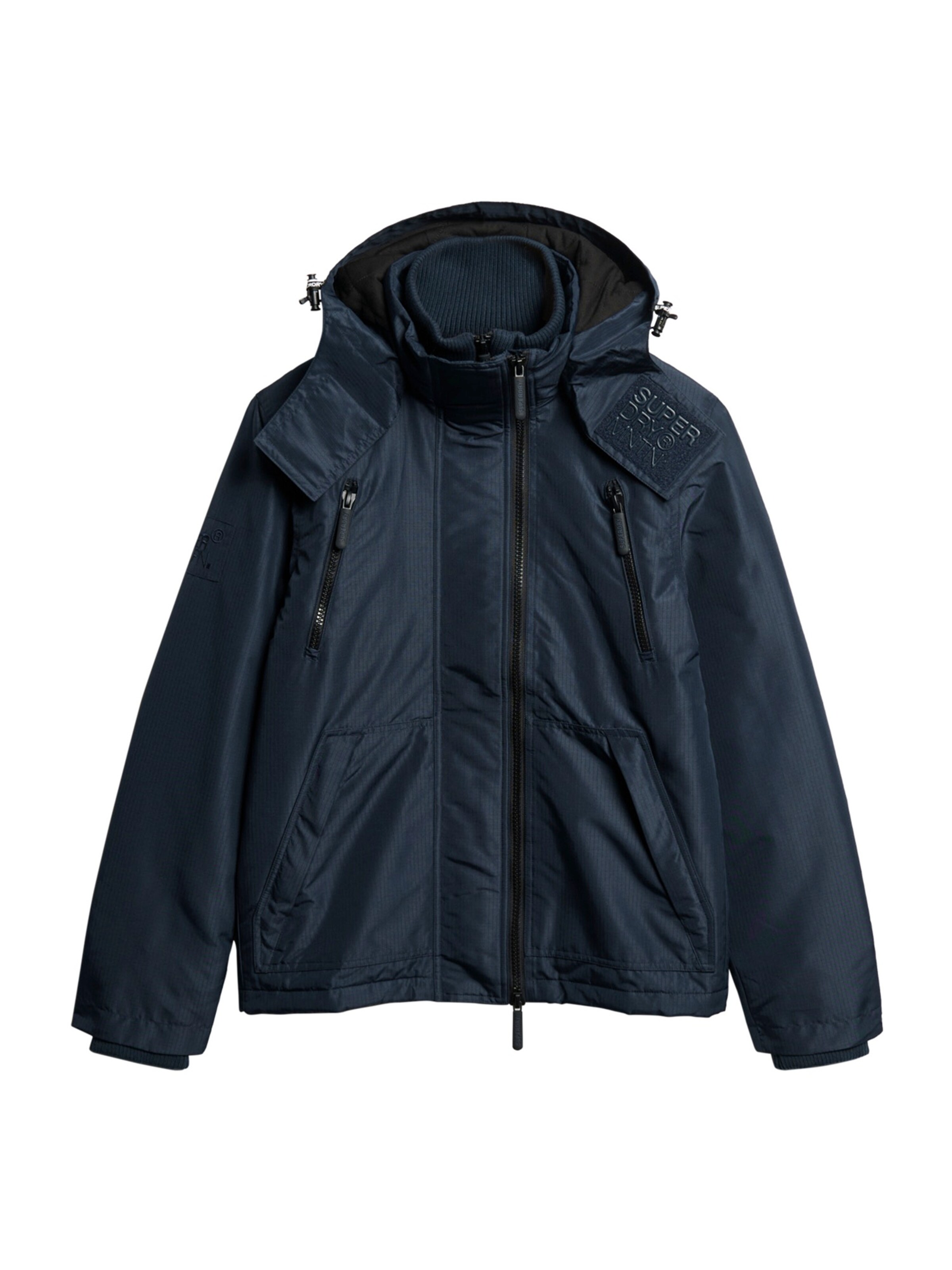 Superdry Tussenjas in Blauw: voorkant