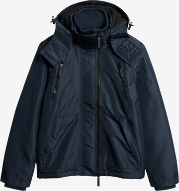 Veste mi-saison Superdry en bleu : devant