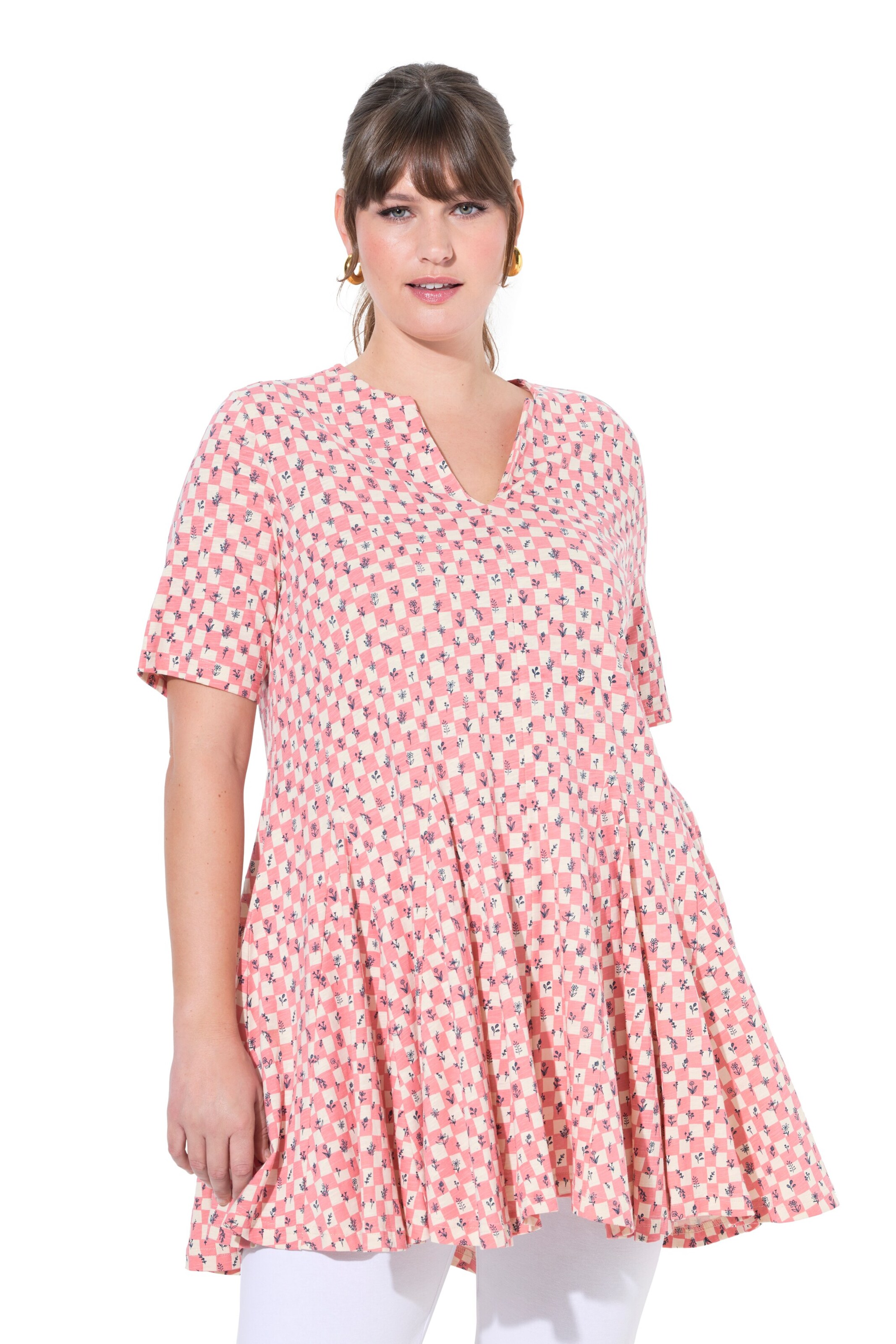 Ulla Popken Shirt in Pink: front