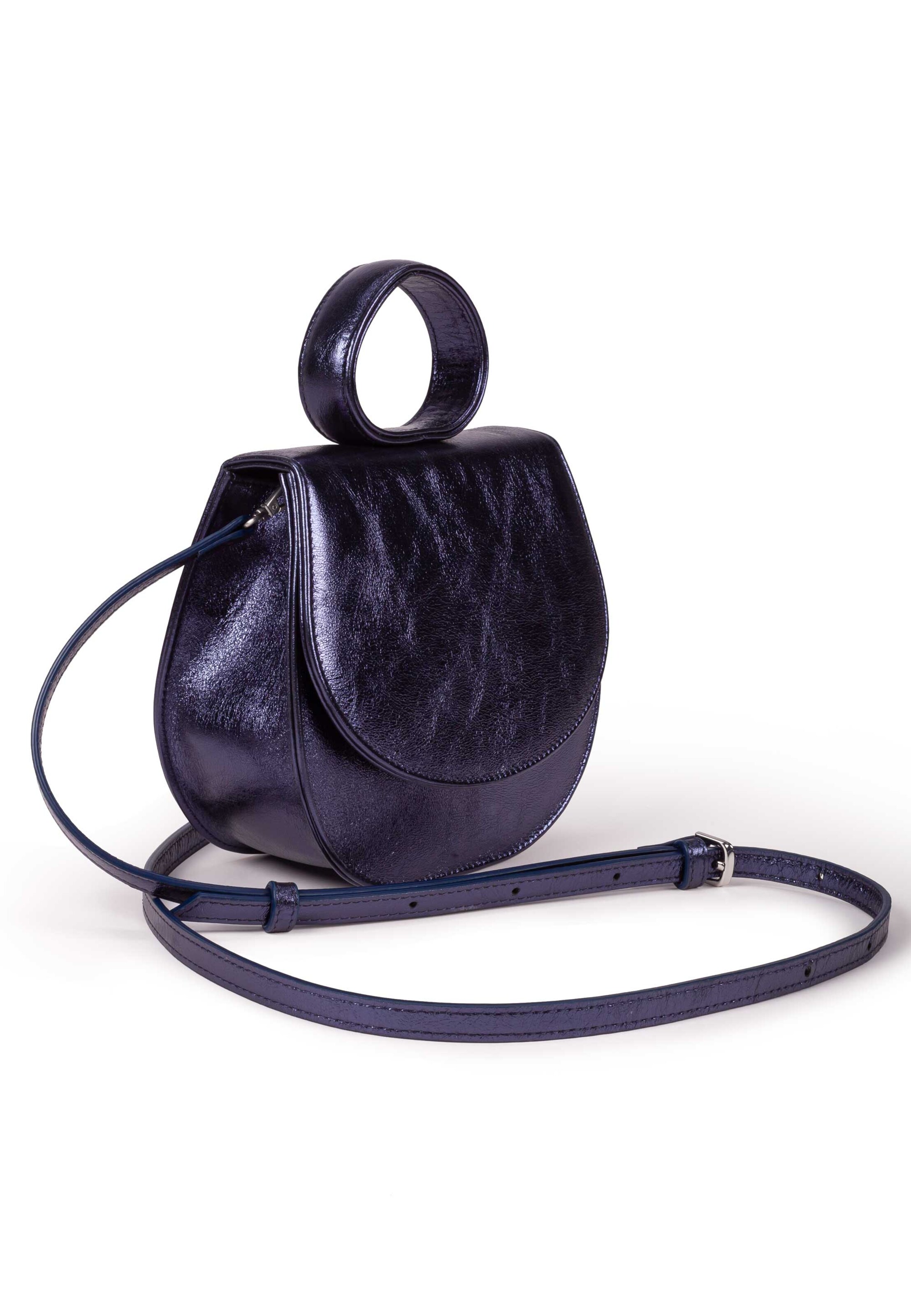 Gretchen Schultertasche 'Ebony Mini Loop Bag' in Blau