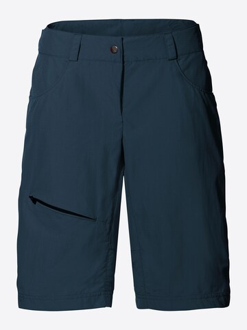 VAUDE Regular Workout Pants 'W Tamaro STS II' in Blue