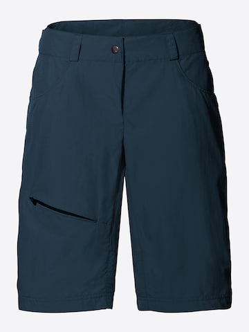 VAUDE Regular Workout Pants 'W Tamaro STS II' in Blue
