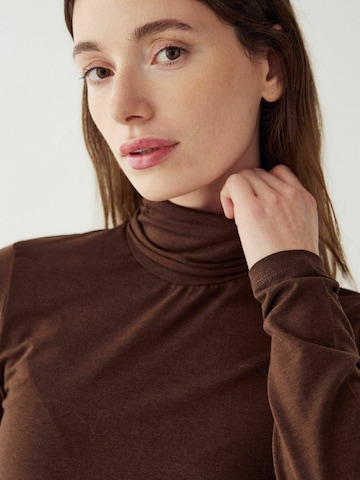 Noella - Top ' Libinette ' en marrón