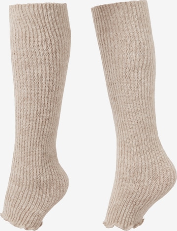 CALZEDONIA Socks in Beige: front