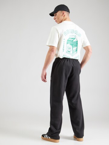 ADIDAS ORIGINALS Свободный крой Штаны 'Trefoil Essentials' в Черный