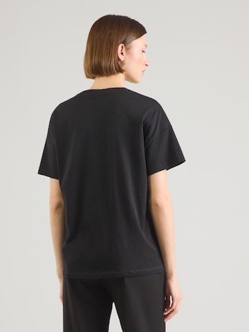QS T-Shirt in Schwarz