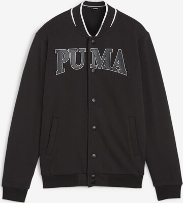 Veste mi-saison 'Squad' PUMA en noir : devant