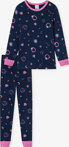 SCHIESSER Pajamas in Blue: front