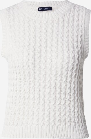 GAP Knitted top in White: front