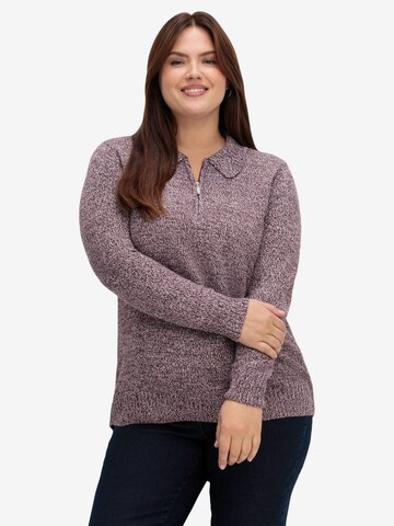 SHEEGO Sweater in Red: front
