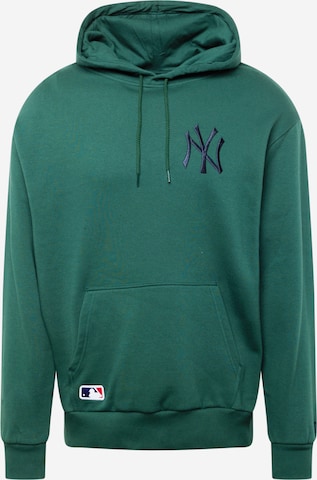 NEW ERA Sweatshirt 'LEAGUE ESSENTIALS' in Green: front