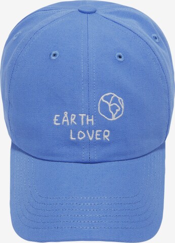 ARMEDANGELS Cap 'YENAAS LOVA' in Blue: front