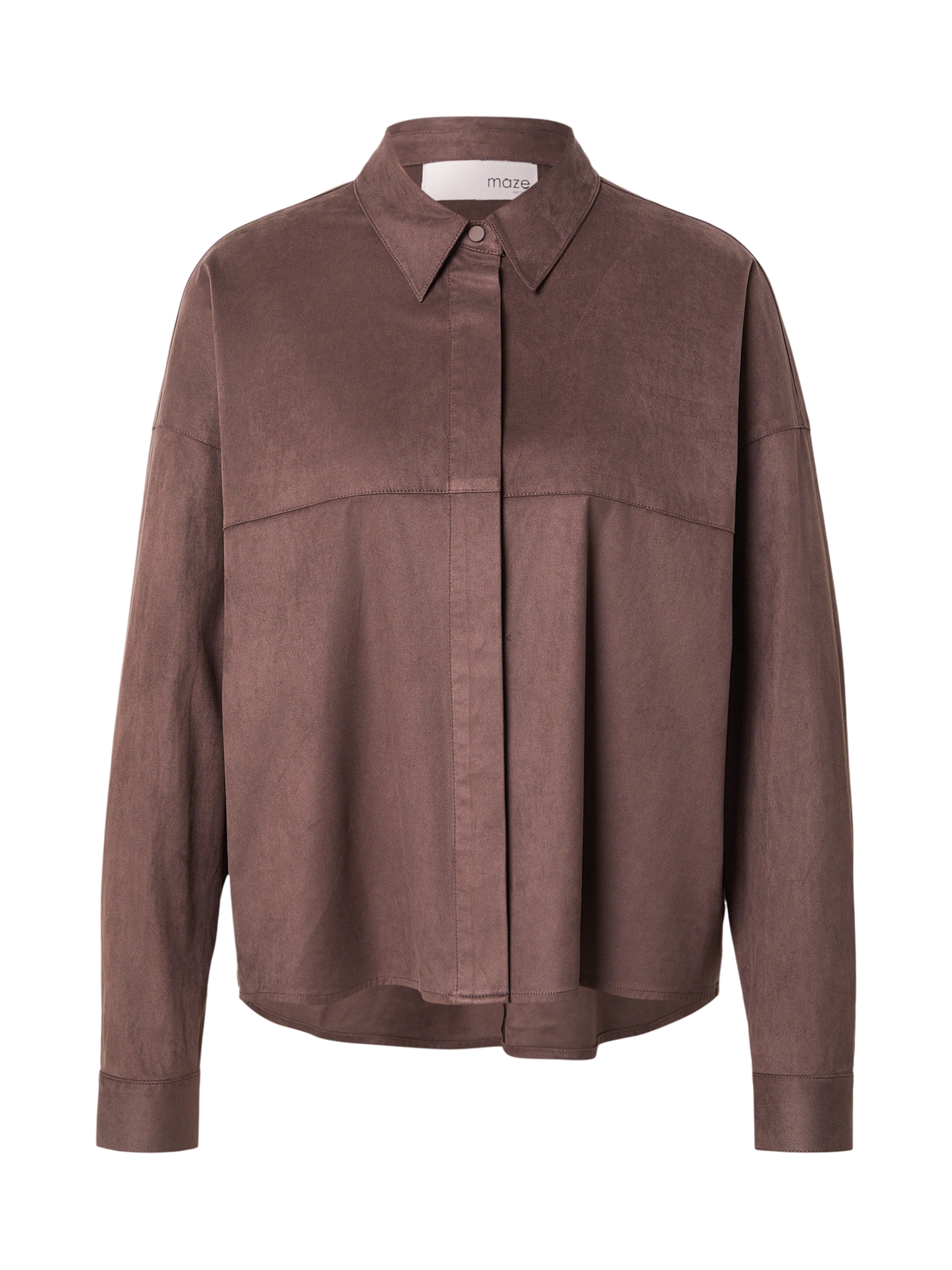 Maze Between-season jacket in Brown: front