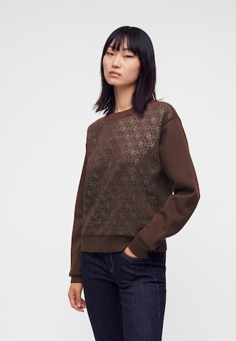 GUESS Sweatshirt in Brown