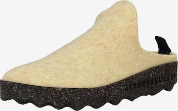 Asportuguesas Hausschuh in Gelb: Vorderseite