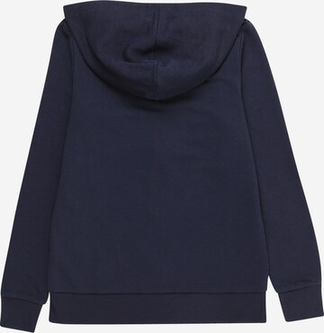 Jack & Jones Junior Zip-Up Hoodie 'FOREST' in Blue