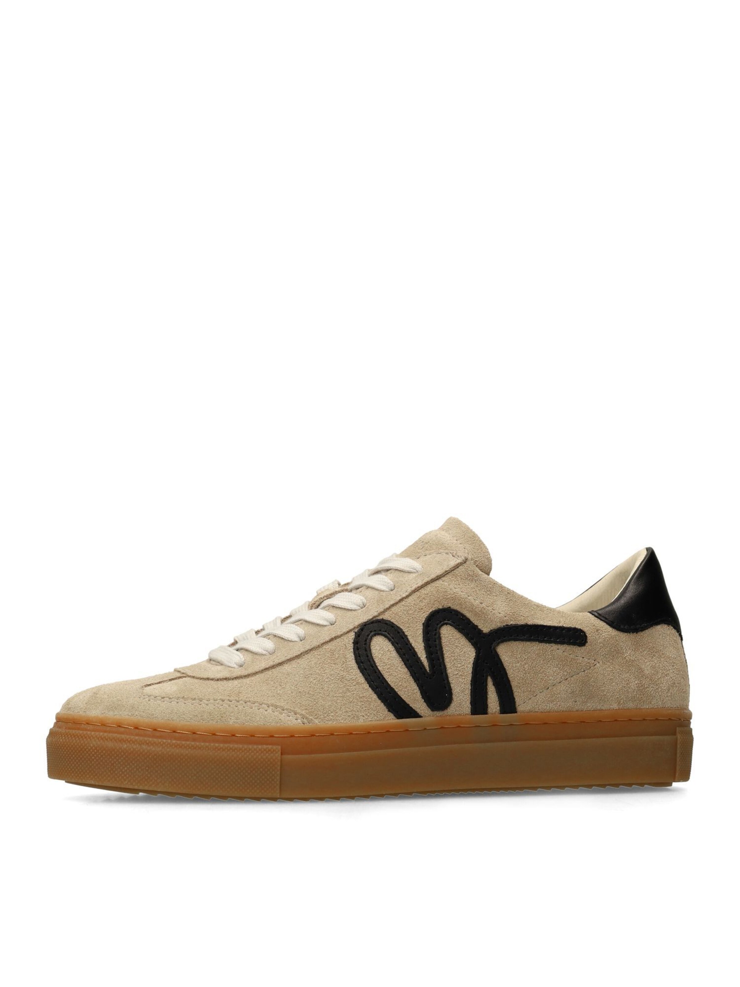Baskets basses MANFIELD en gris : devant