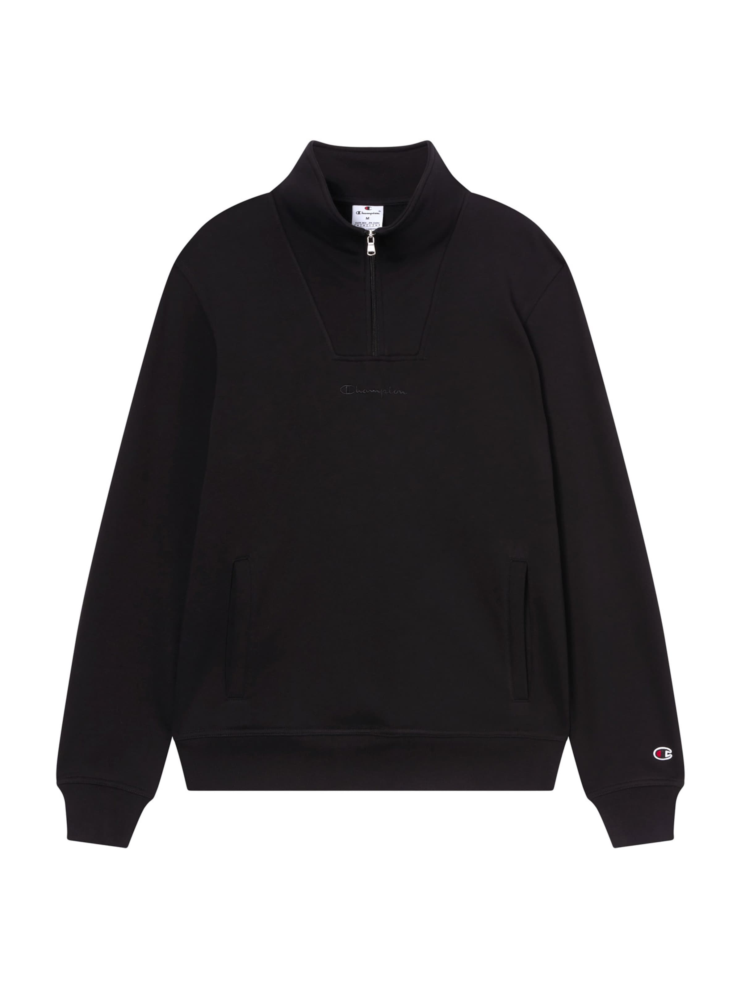 Sweat-shirt Champion Authentic Athletic Apparel en noir : devant