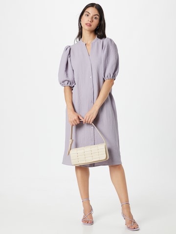 SISTERS POINT Shirt Dress 'VARIA' in Purple