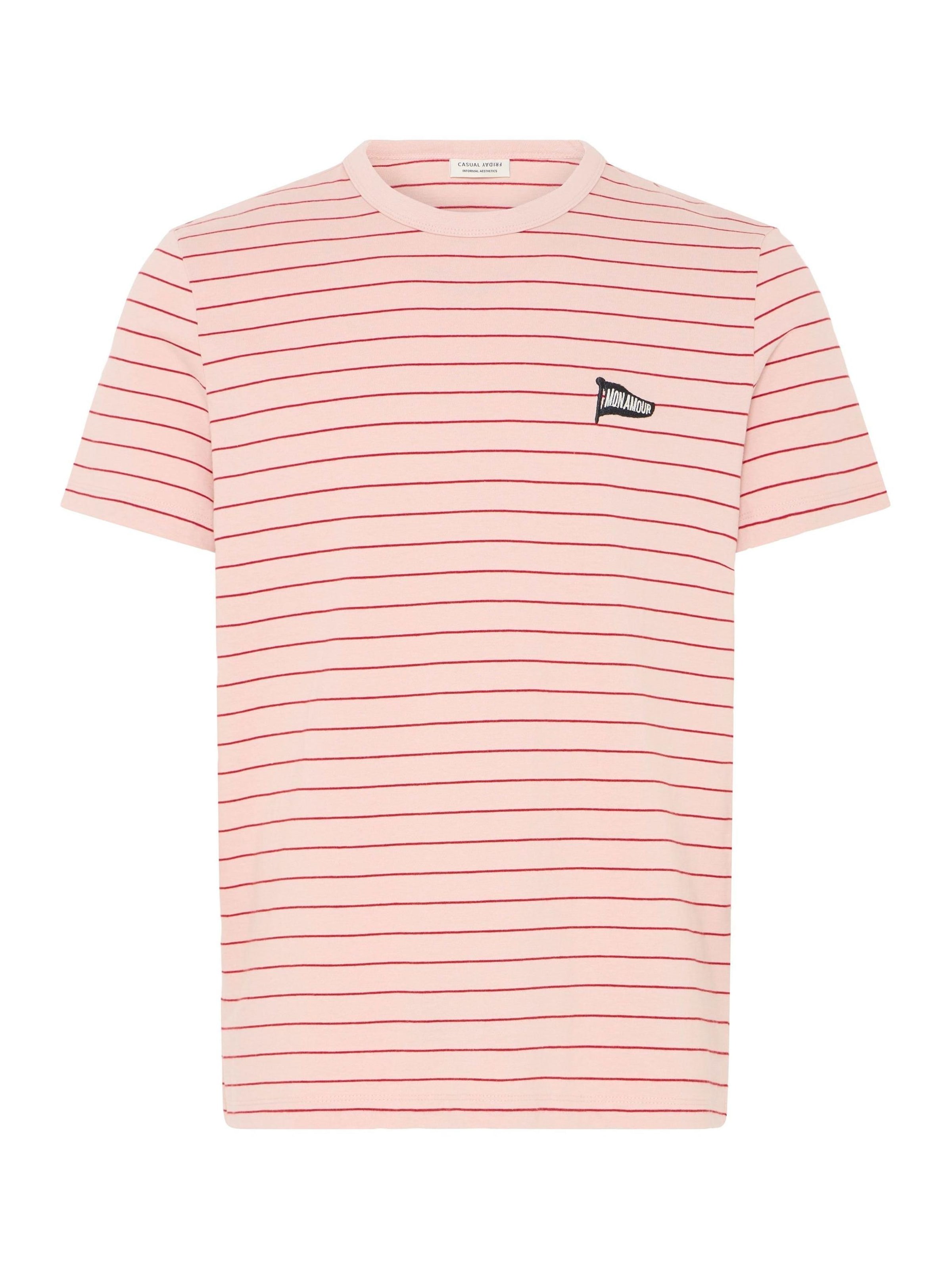 Casual Friday Shirt ' CFTangen ' in Roze: voorkant
