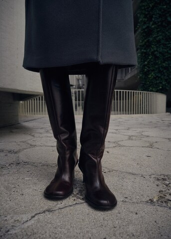 MANGO Stiefel 'Patu' in Braun