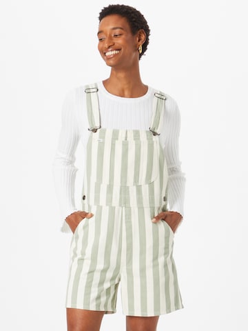 Lee Regular Jean Overalls in Beige: front