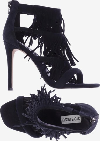 STEVE MADDEN Sandals & High-Heeled Sandals in 37 in Black: front