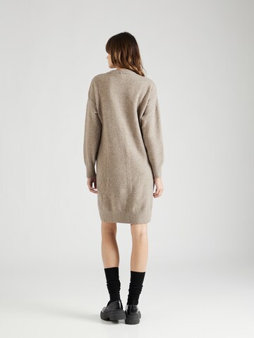 Monki Knit dress in Brown